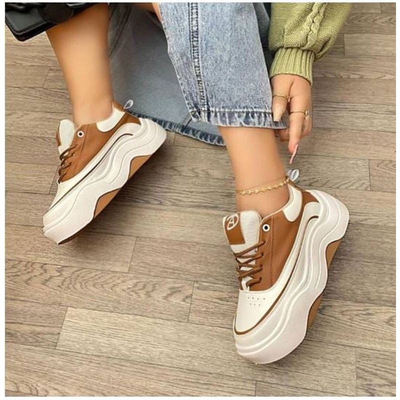 GENERICO - Zapatilla Mujer 2086-52 Lily Martin Beige