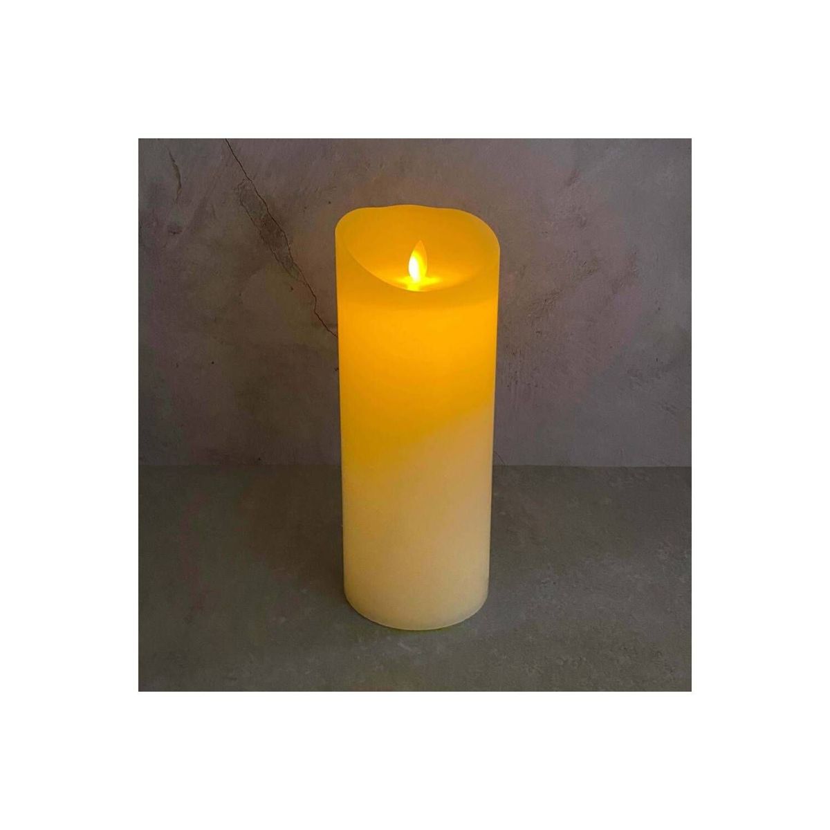 FLORIPA - Vela led revestida en cera floripa cv784