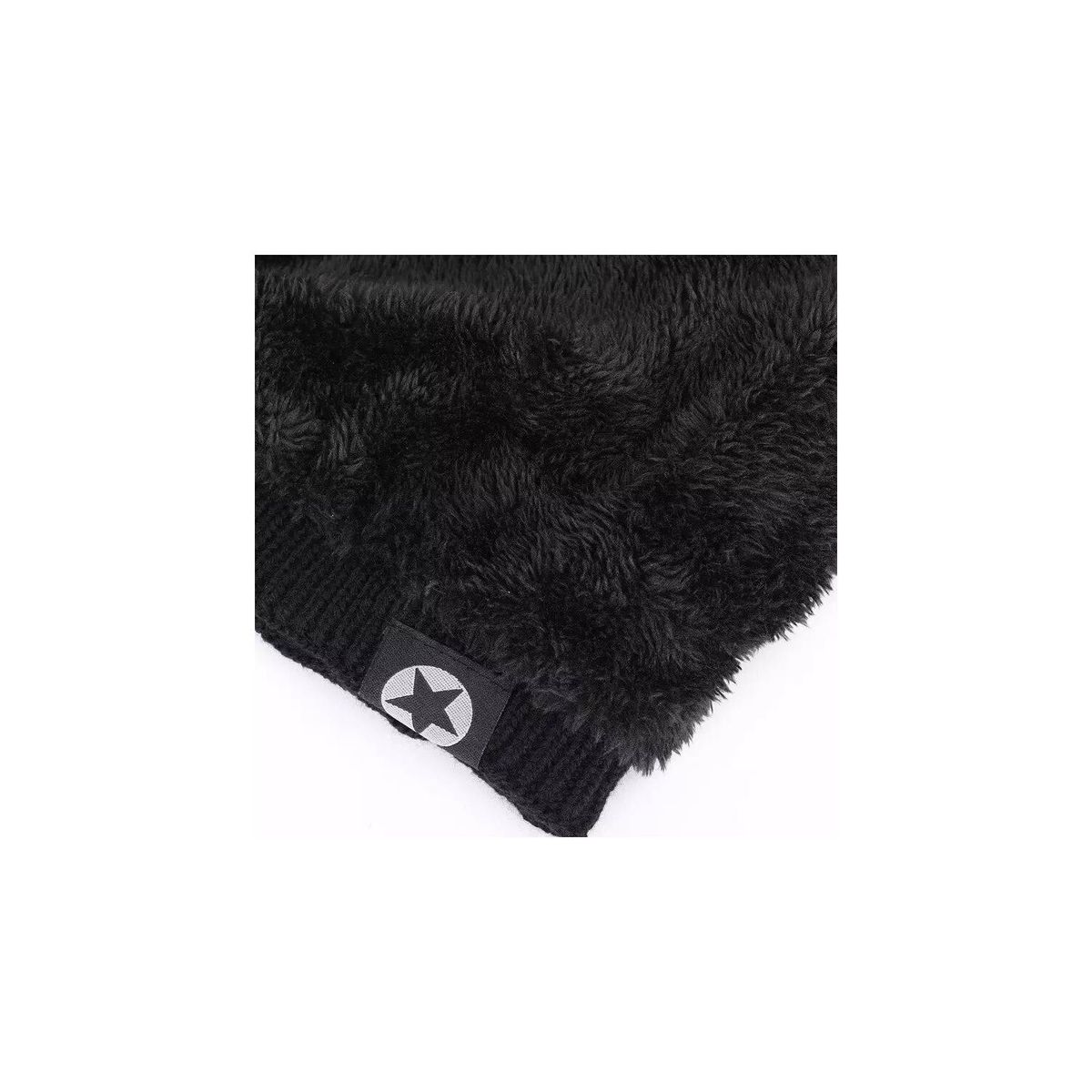 KAST PE - Beanie Nick gorro Forrado en Peluche  Gris