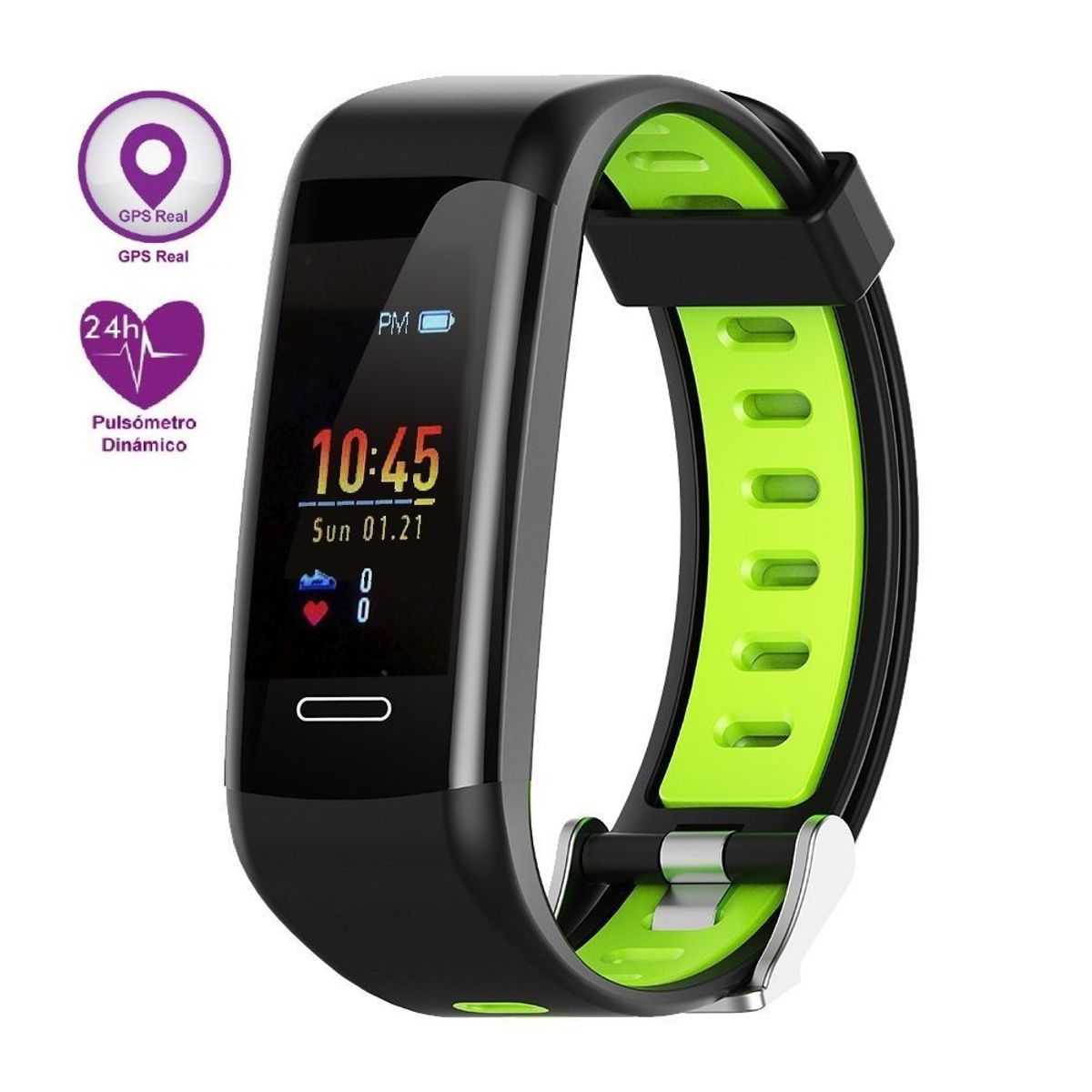 LEOTEC - PULSERA INTELIGENTE LEOTEC TRAINING GPS COLOR GREEN