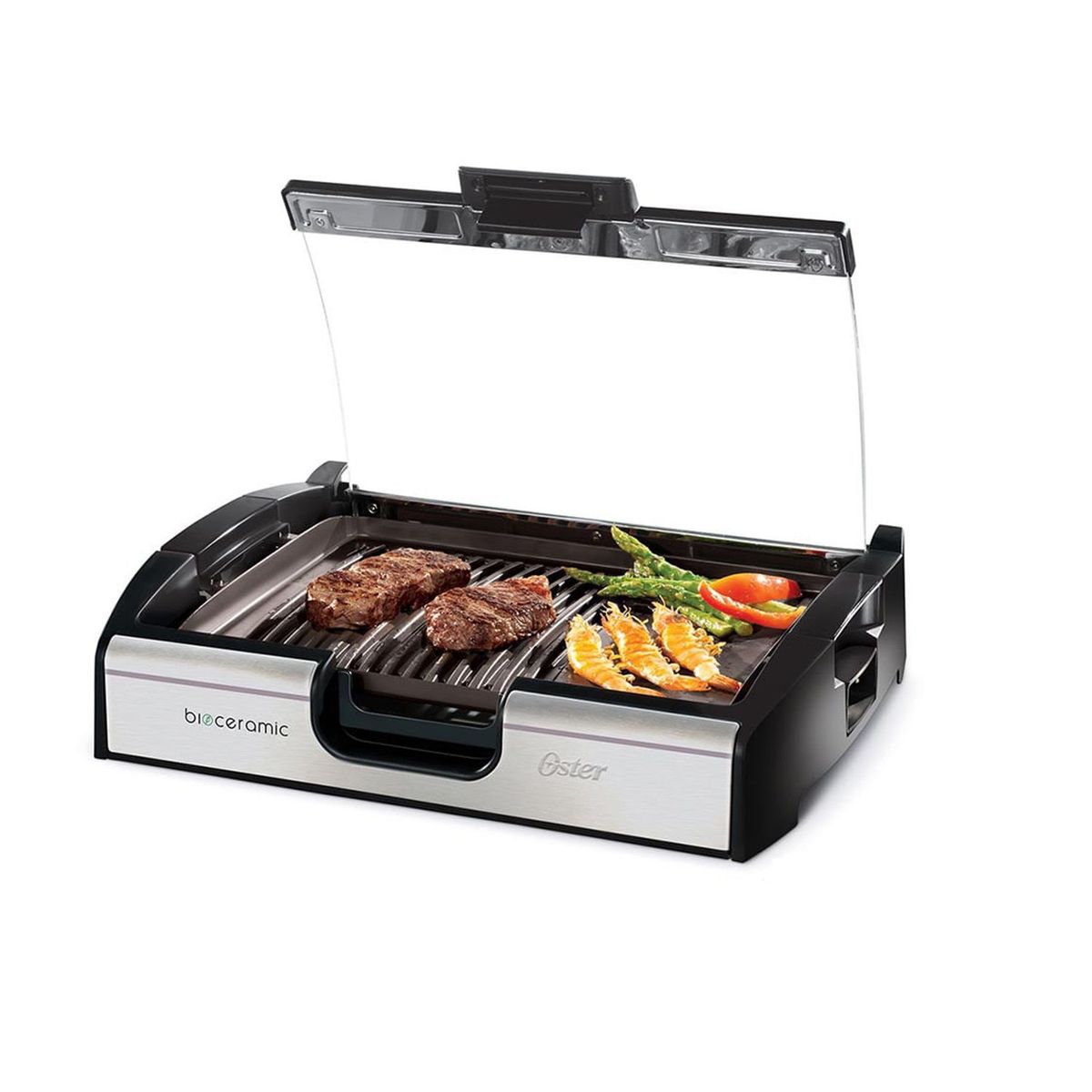 OSTER - Parrilla y plancha  Oster CKSTGR3006 color negro