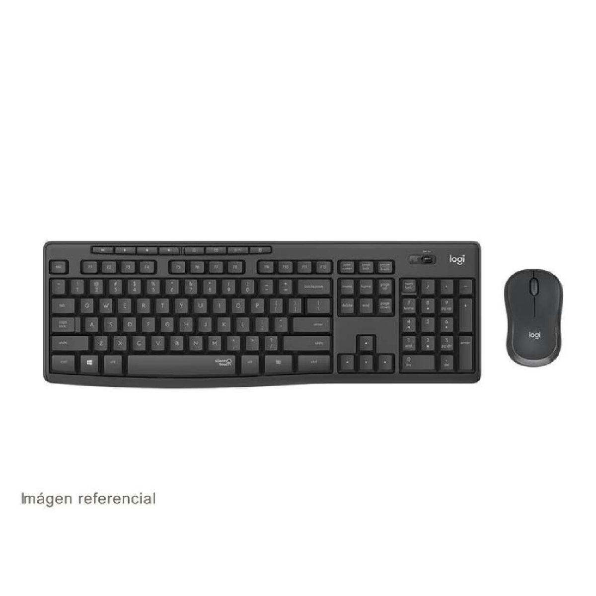 LOGITECH - Kit Teclado Y Mouse Logitech MK295 Inalámbrico SilentTouch