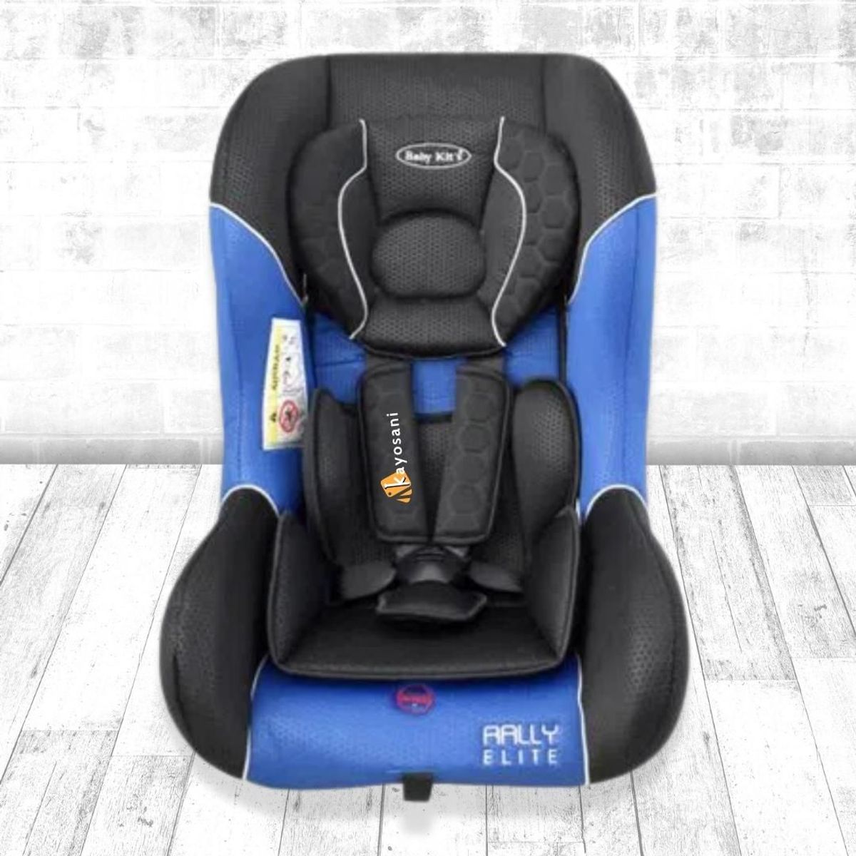 BABY KITS - Silla para Auto RALLY Blue