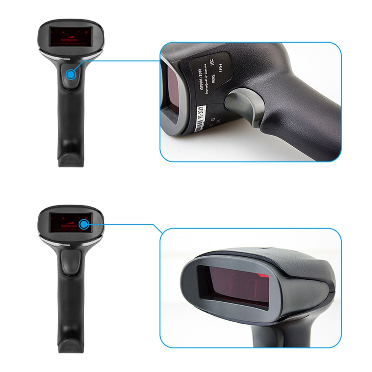 NETUM - Lector de Código de Barras DNI Alámbrico 1D Netum Pc Laptop