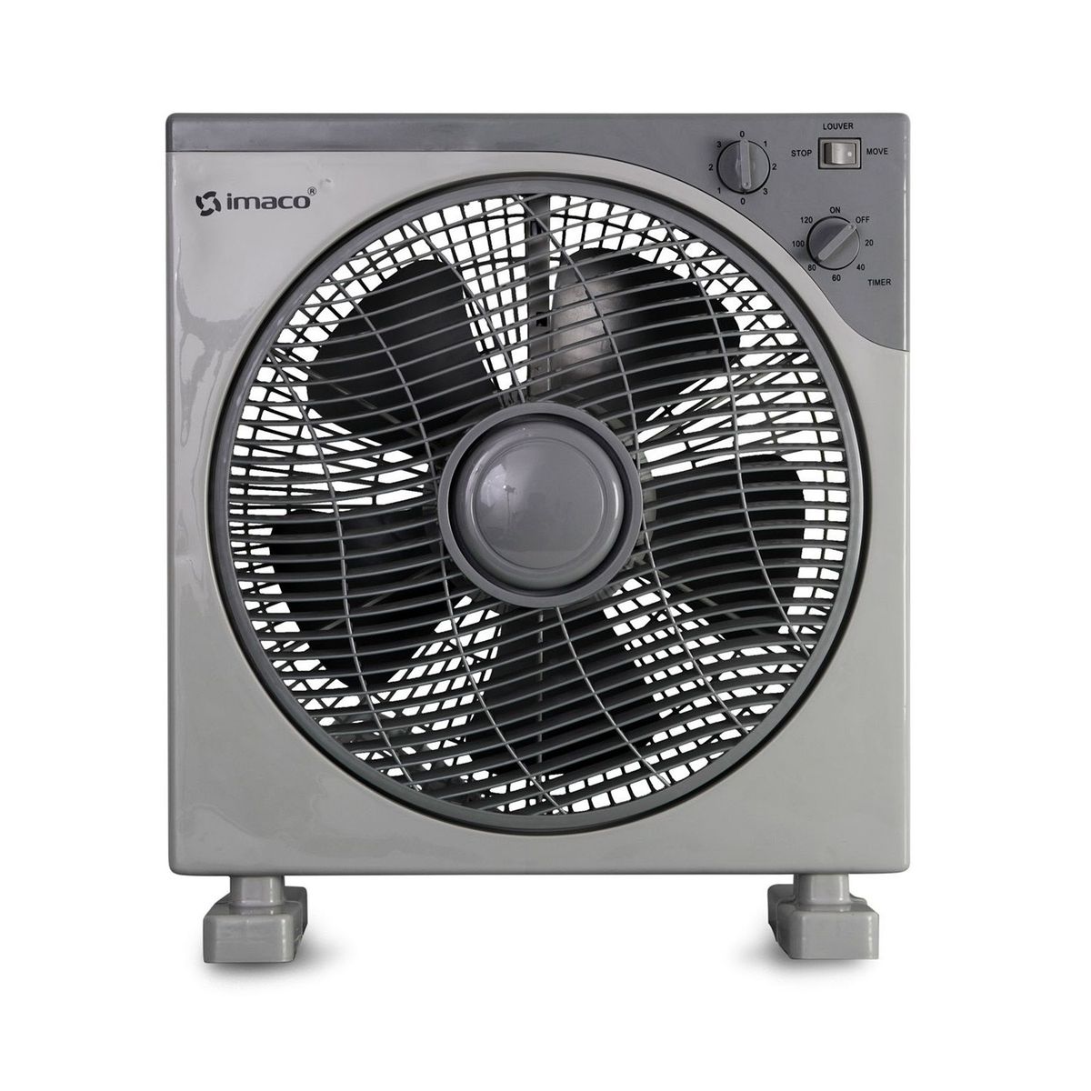 IMACO - Ventilador Imaco IVA13  Box de 12" color gris