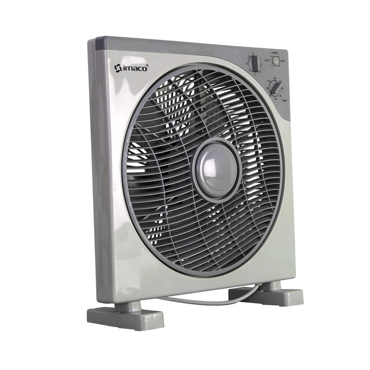 IMACO - Ventilador Imaco IVA13  Box de 12" color gris