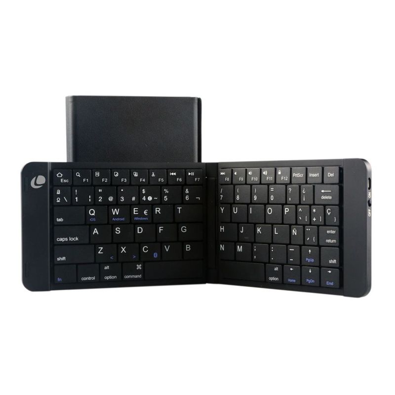 LEOTEC - TECLADO MINI LEOTEC BLUETOOTH PLEGABLE NEGRO