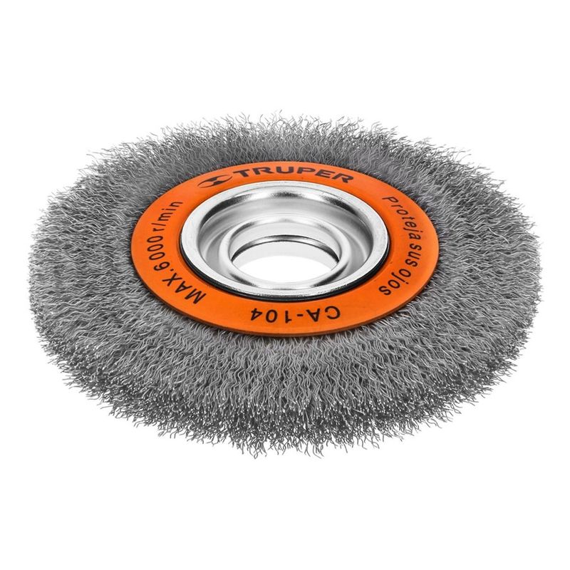TRUPER - Escobilla circular ondular 6" x 3/4" truper 11520