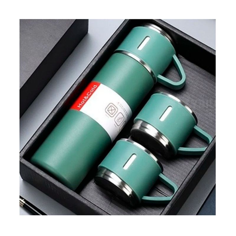 GENERICO - Botella Termo Verde de 500ml
