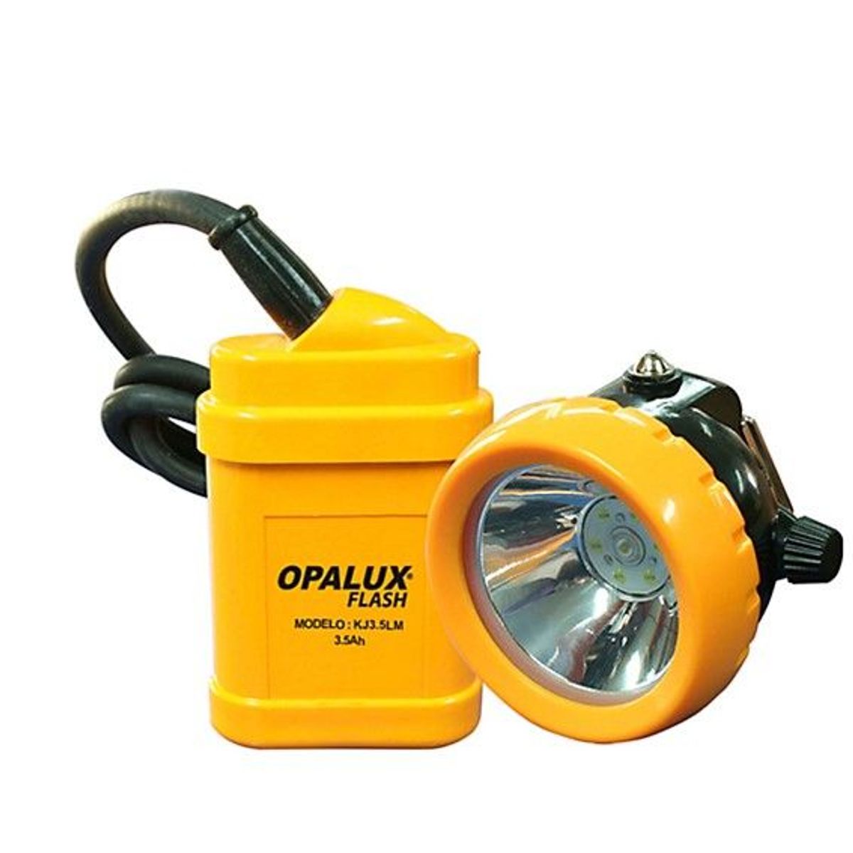 OPALUX - Linterna Minero Opalux Kj3.5Lm Con Cargador