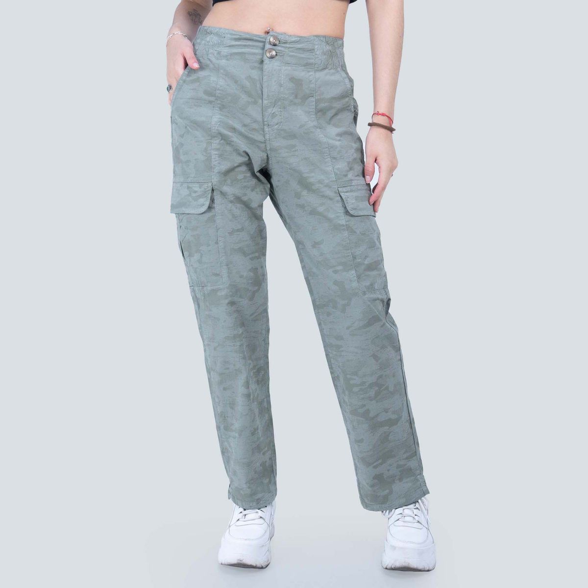 GORDON AND SMITH - PANTALÓN JOGGER MUJER GS BRIANA VERDE