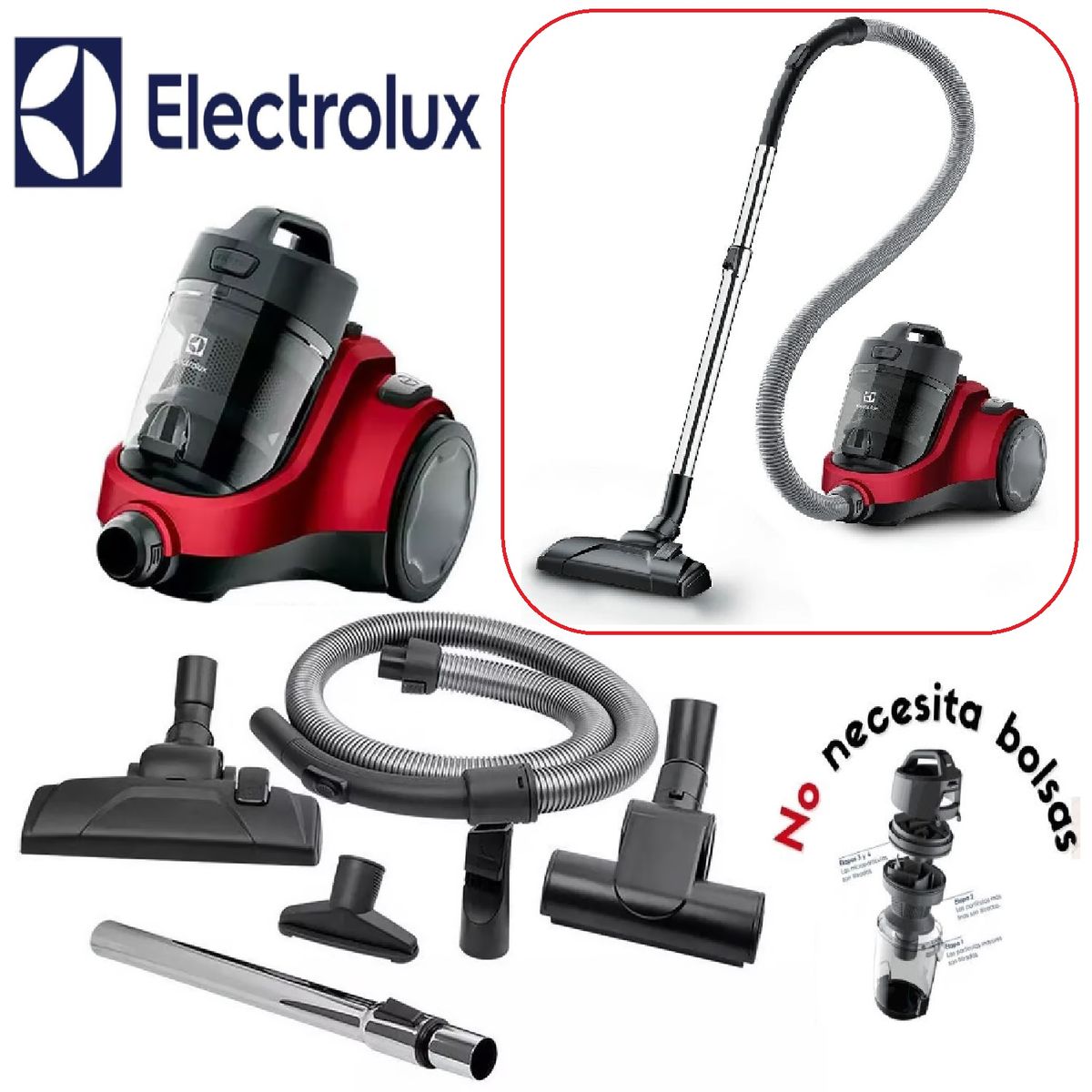 ELECTROLUX - Aspiradora electrolux EAS31 de tanque 18000w