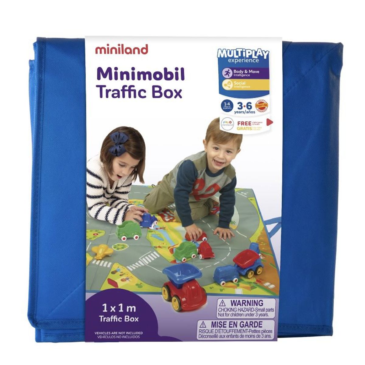 MINILAND - ALFOMBRA MINIMOBIL TRAFFIC BOX- MINILAND