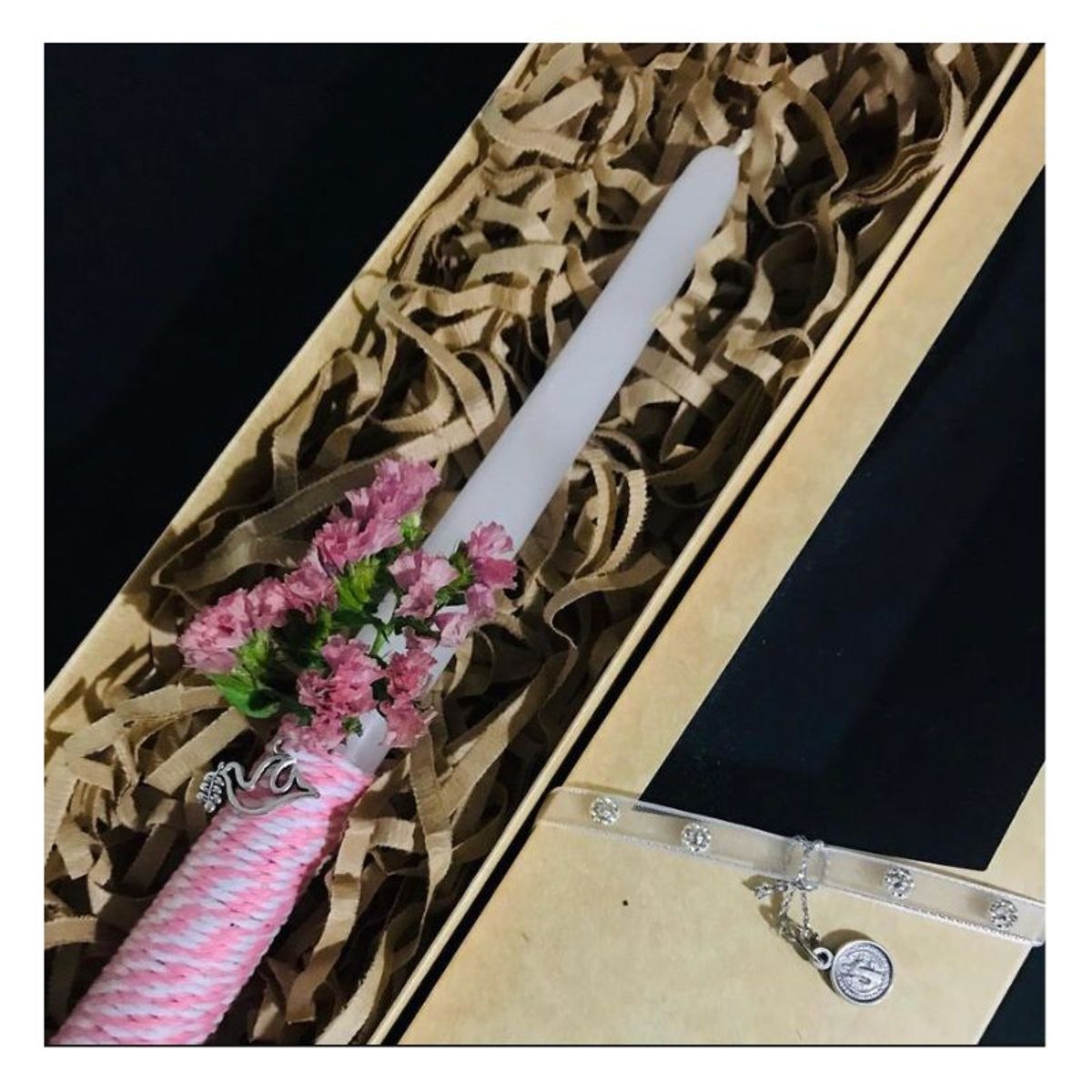 GENERICO - Vela de recuerdo para ocasiones - Rosada