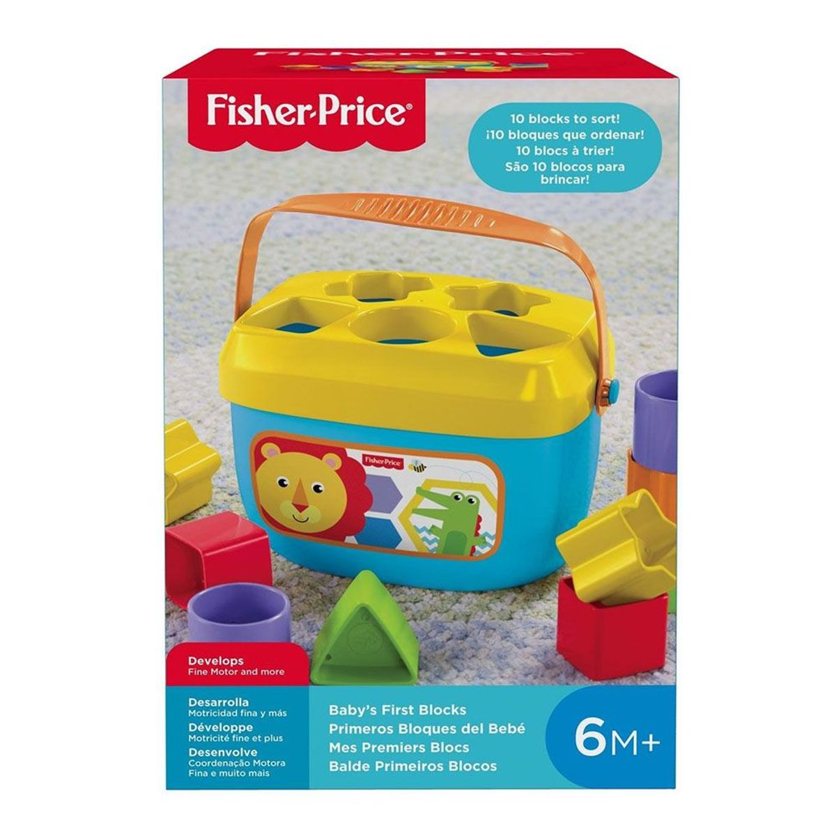FISHER PRICE - Fisher Price Primeros Bloques de Aprendizaje