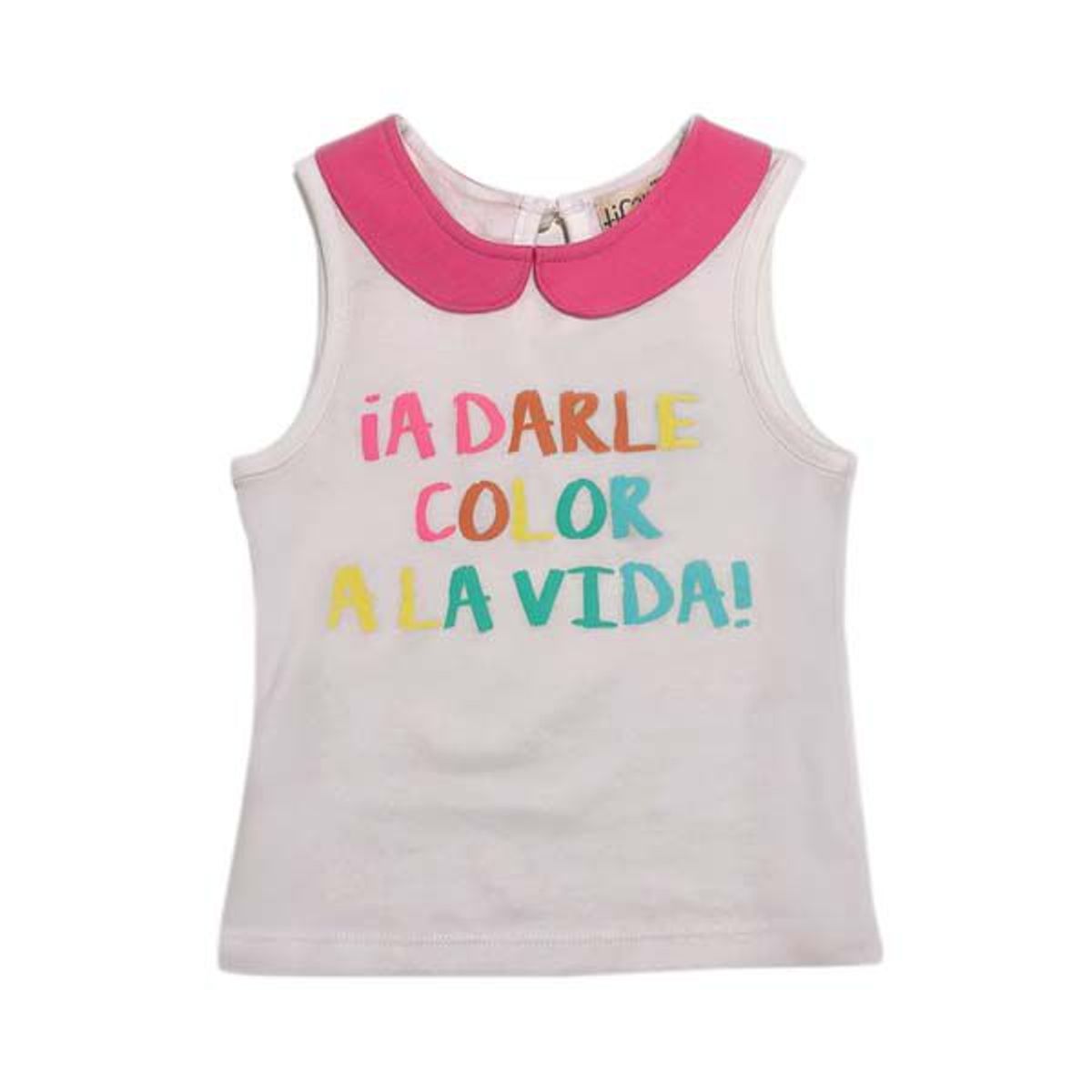 TIFANTI - Polo De AlgodÃ³n Manga Cero NiÃ±a