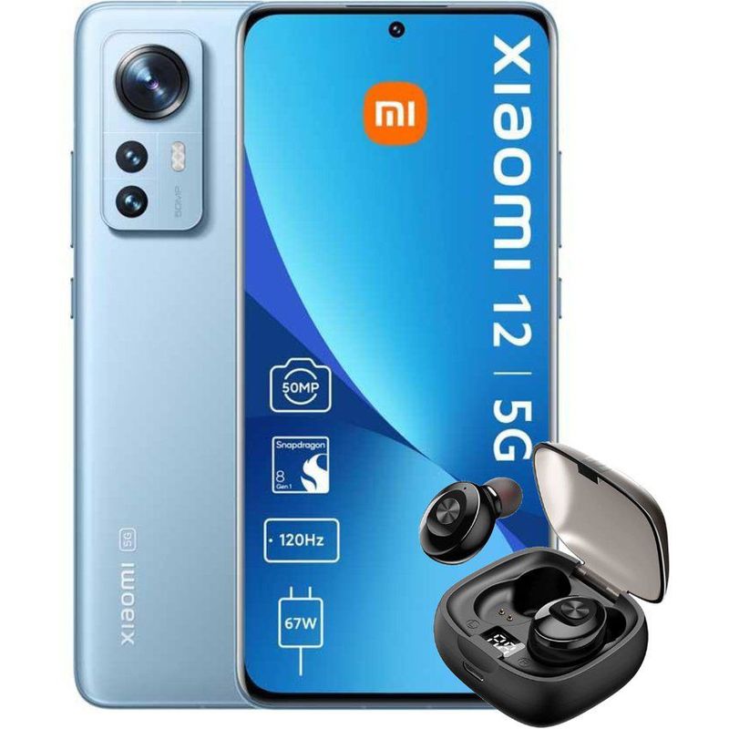 XIAOMI - Xiaomi 12 5G 256 8GB RAM versión global  - Azul