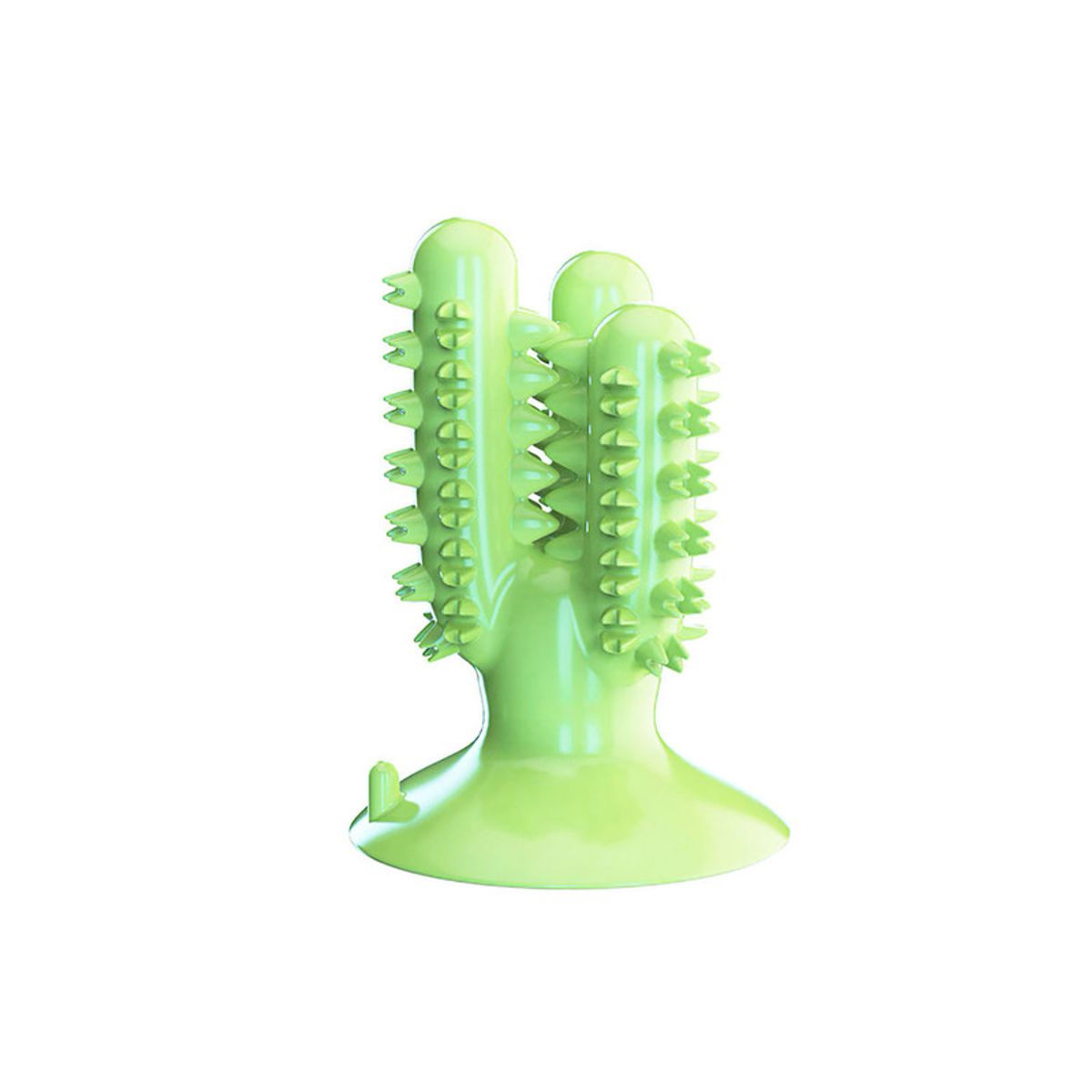 QUE PATAS PET SHOP - Juguete Mordedor Cactus para Perros Resistente Verde