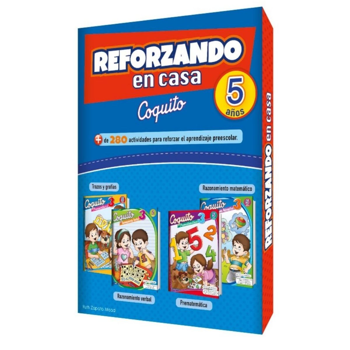 EDICIONES COQUITO - Pack Reforzando en Casa 5 años