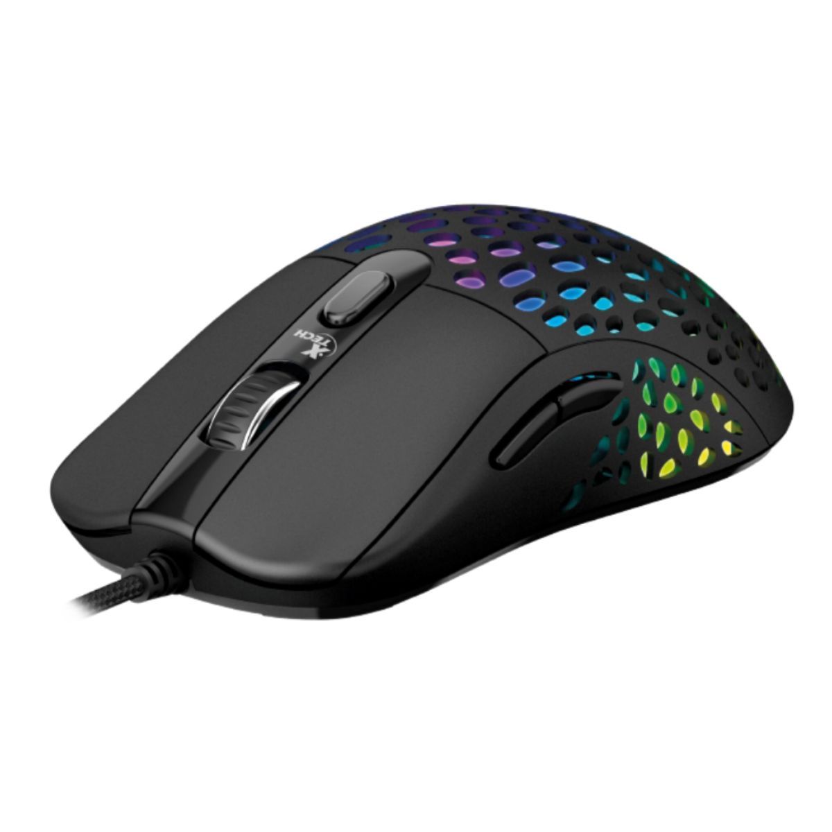 XTECH - Xtech Mouse SWARM Gamer USB 6400dpi Wired RGB 6 Botones - XTM-910