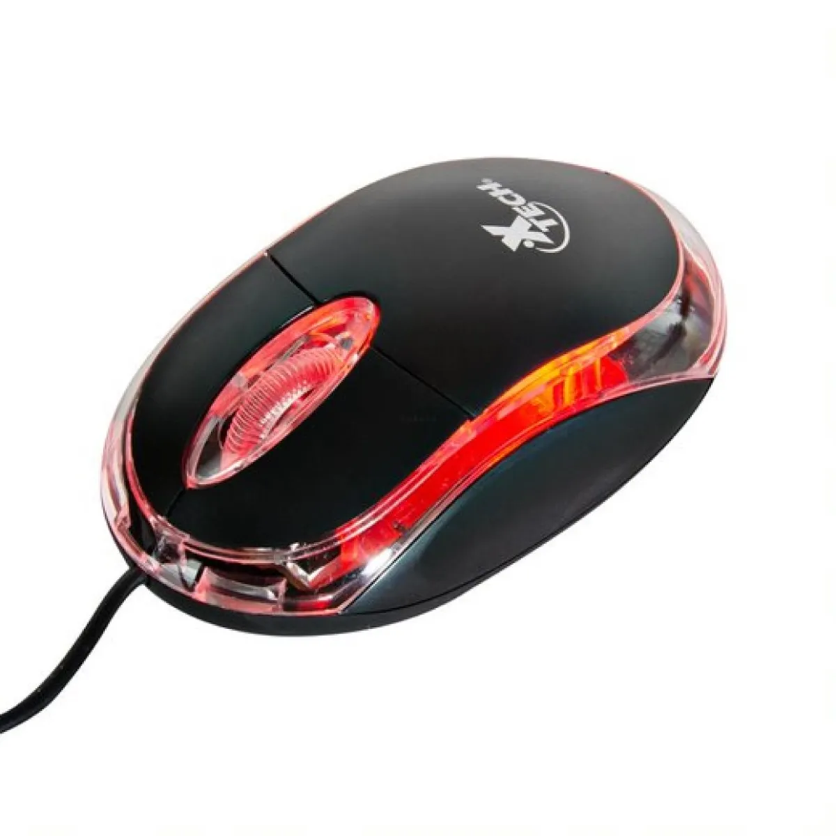 XTECH - Xtech Mouse Optico Alámbrico USB Wired 1000 DPI ambidiestro - XTM-195