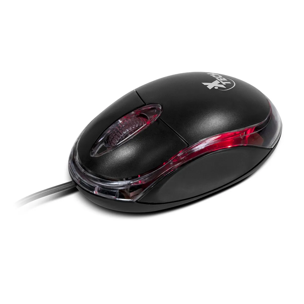 XTECH - Xtech Mouse Optico Alámbrico USB Wired 1000 DPI ambidiestro - XTM-195