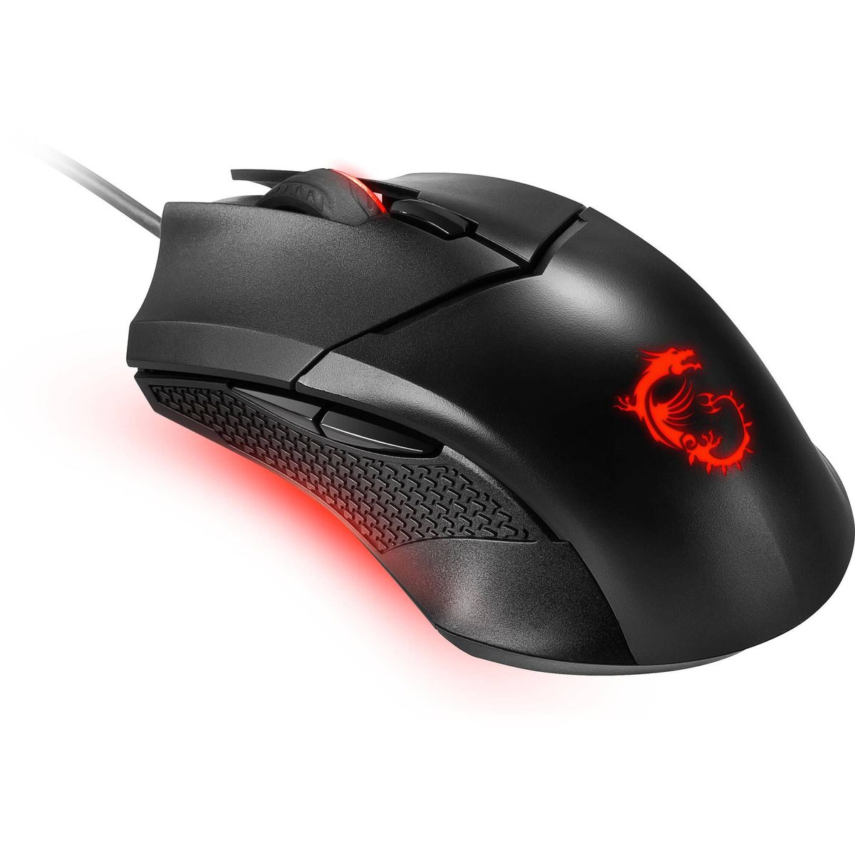MSI - MSI Mouse Gamer CLUTCH GM08 Alámbrico con Iluminación RGB - CLUTCHGM08