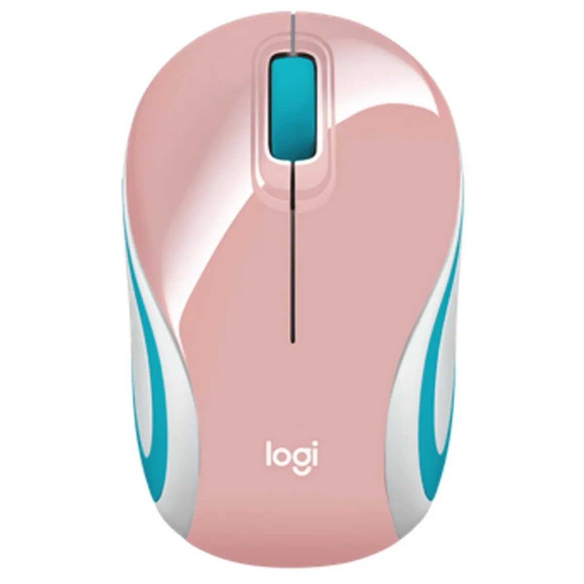 LOGITECH - Mouse Logitech M187 Mini Wireless Refresh Rosado - 910-005364
