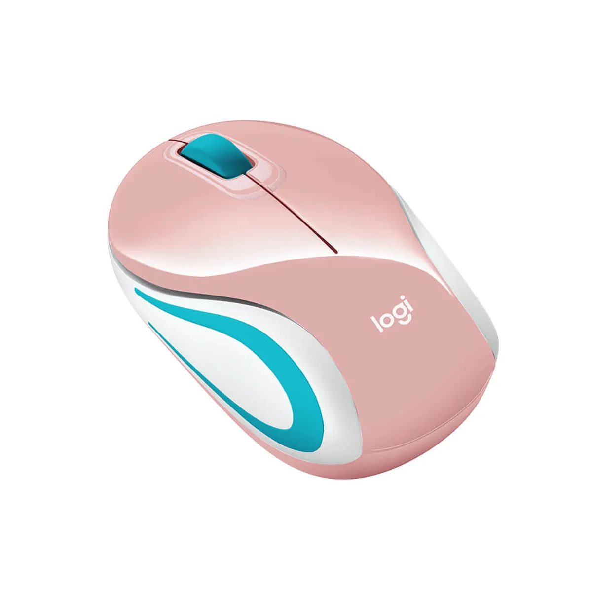 LOGITECH - Mouse Logitech M187 Mini Wireless Refresh Rosado - 910-005364