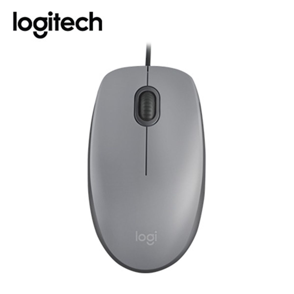 LOGITECH - Mouse Logitech M110 Silent ÓPTICO Reduccion de Sonido Plata 910-005494