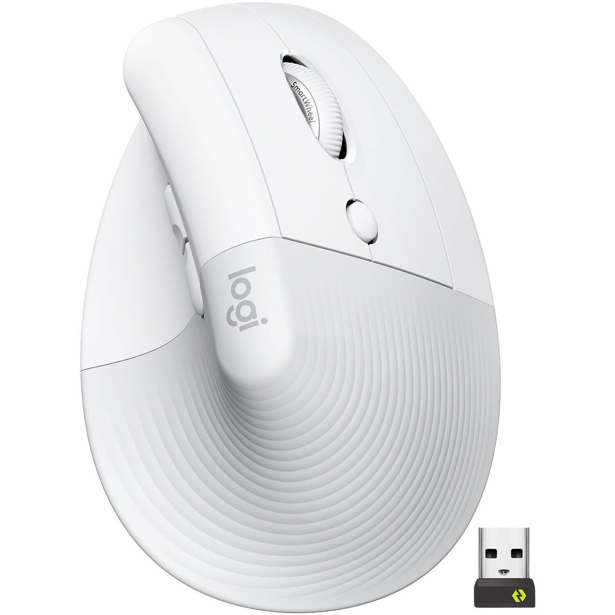 LOGITECH - Mouse Logitech Lift Wireless Vertical Ergonómico Blanco - 910-006469