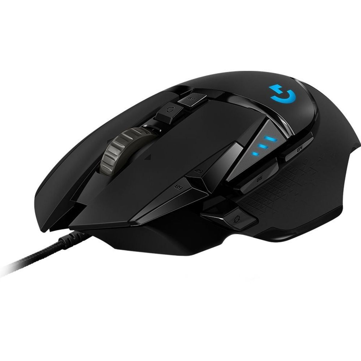 LOGITECH - Mouse Logitech G502 HERO Gaming 11 botones USB Windows Mac 910-005469