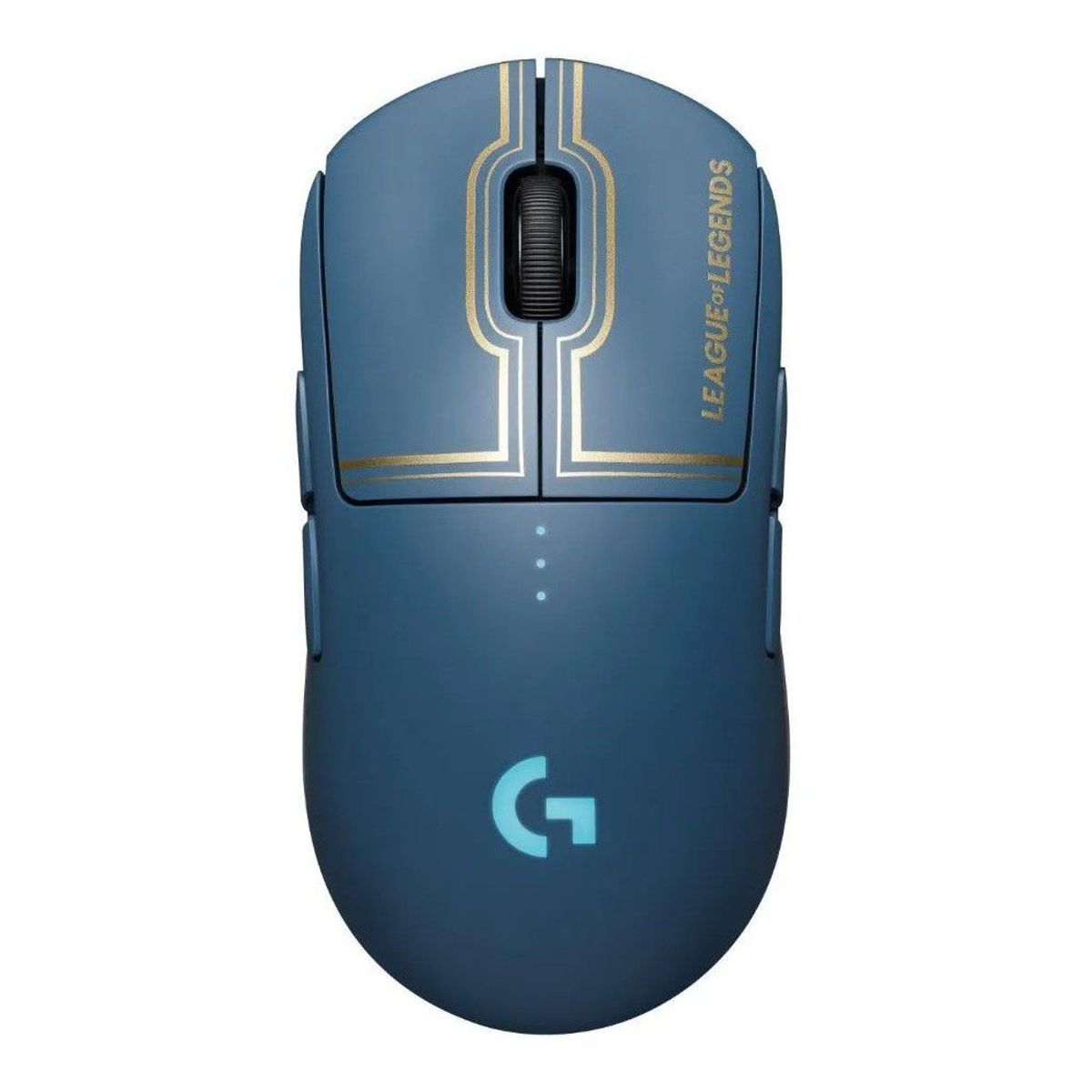 LOGITECH - Mouse Logitech G Pro LOL Inalámbrico Gaming Hero 25K RGB 910-006450