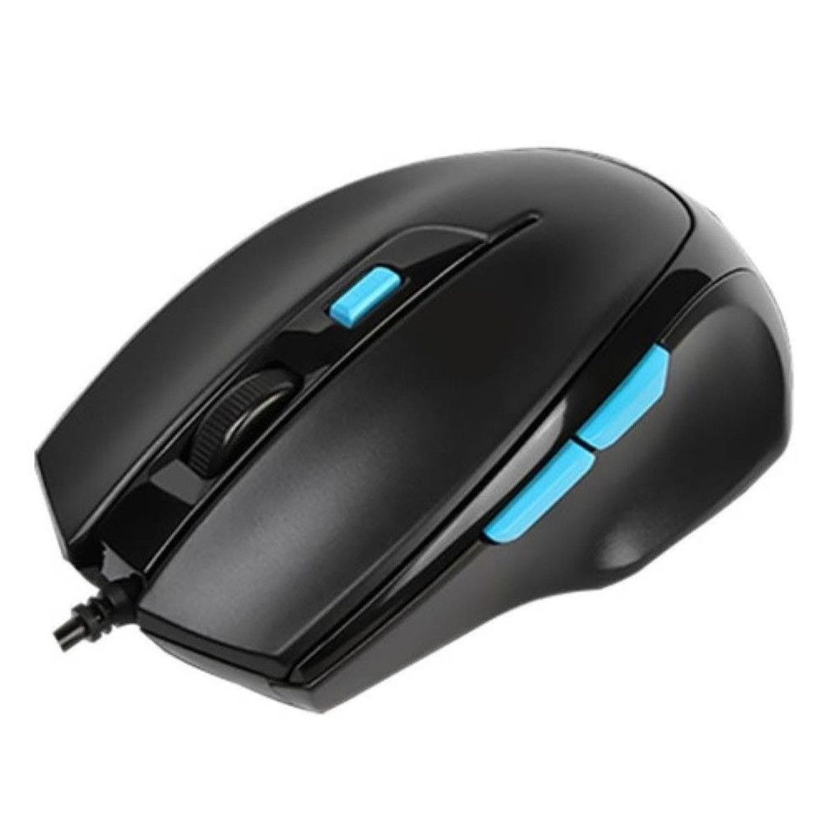 HP - Mouse Gamer HP M150 Gaming DPI 1000-1600 Cableado USB Negro - 7QV27AA