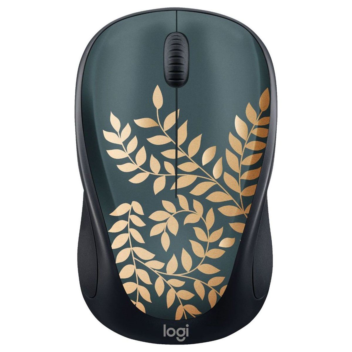 LOGITECH - Logitech Mouse M317C Wireless Design Edition Golden Garden 910-006115