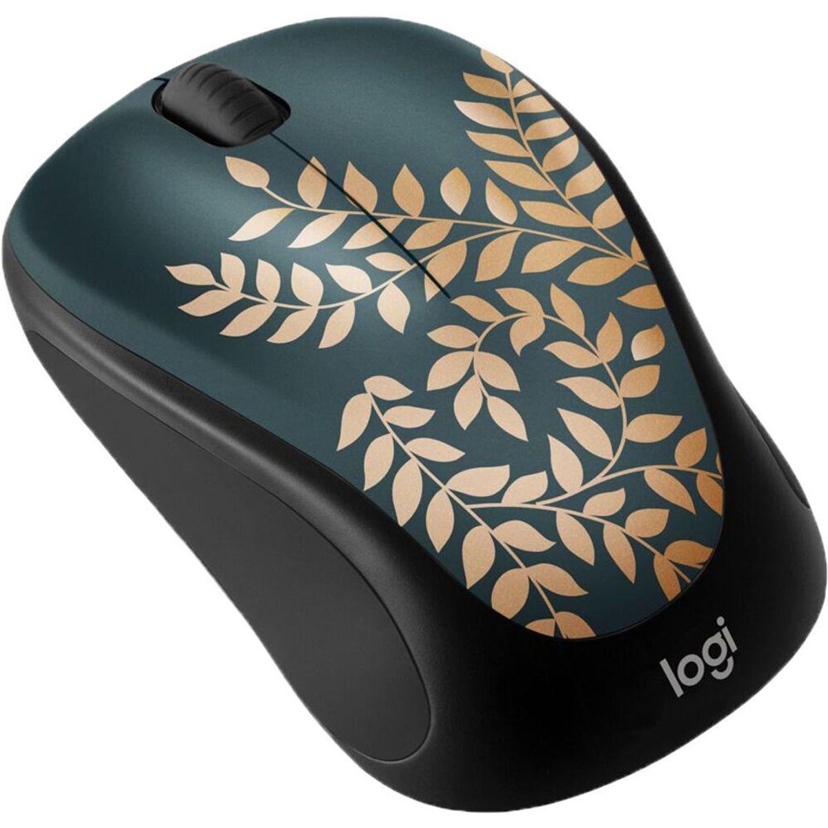 LOGITECH - Logitech Mouse M317C Wireless Design Edition Golden Garden 910-006115