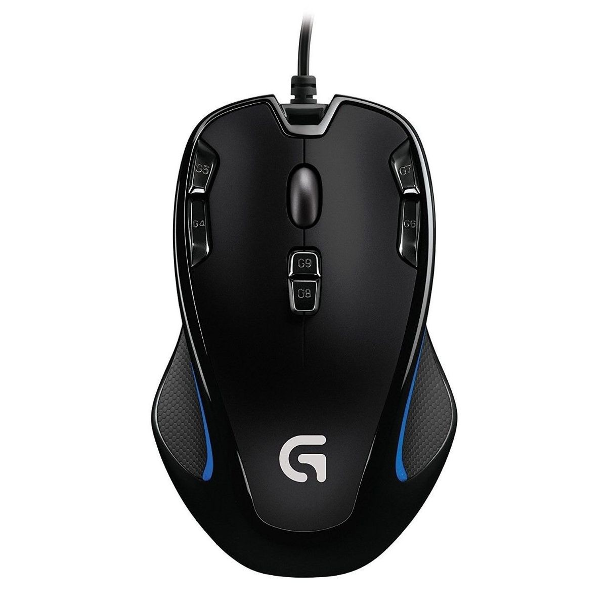 LOGITECH - Logitech Mouse Gamer Óptico G300S Wired USB 2500dpi Negro - 910-004344