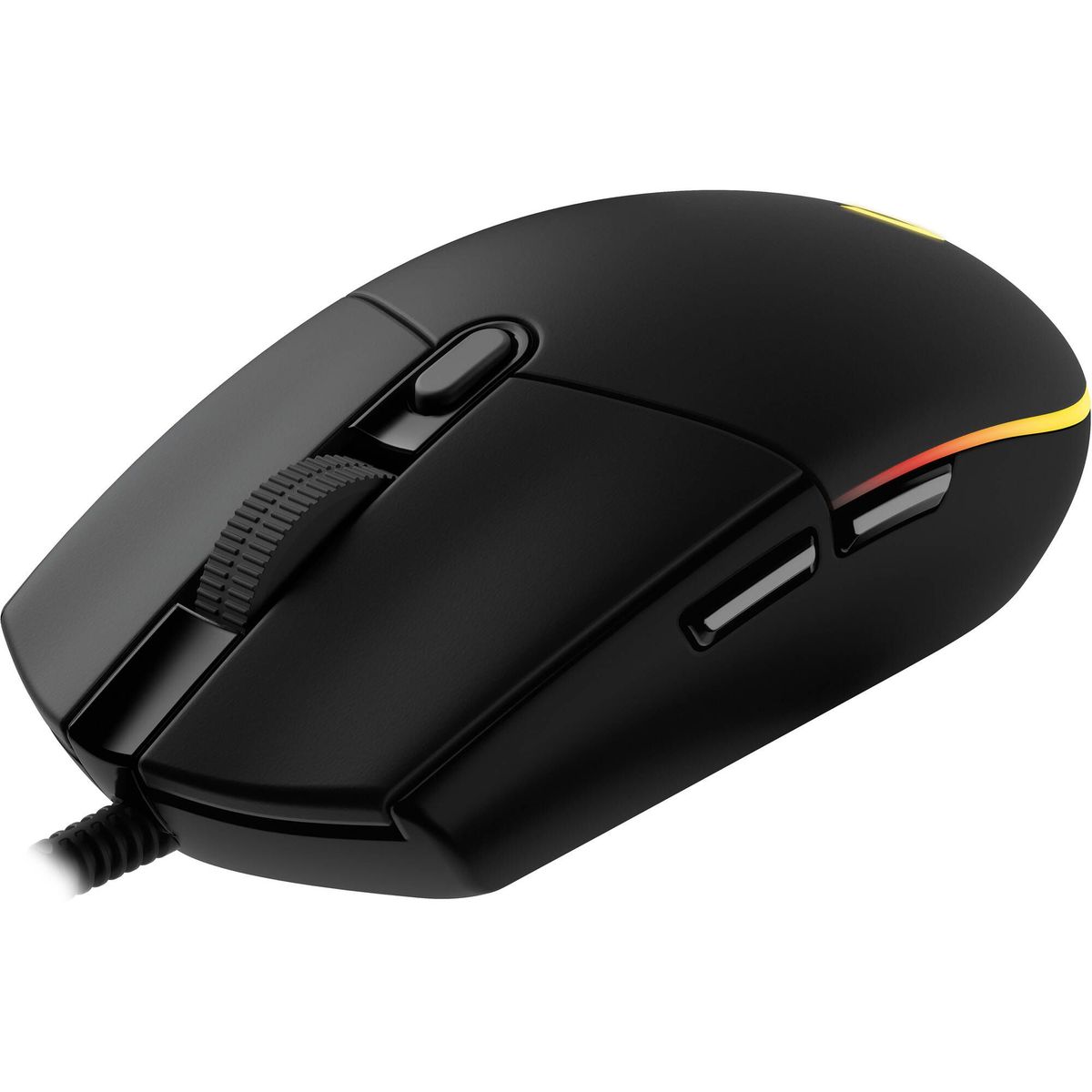 LOGITECH - Logitech Mouse G203 Lightsync Gamer 6 botones Negro - 910-005790