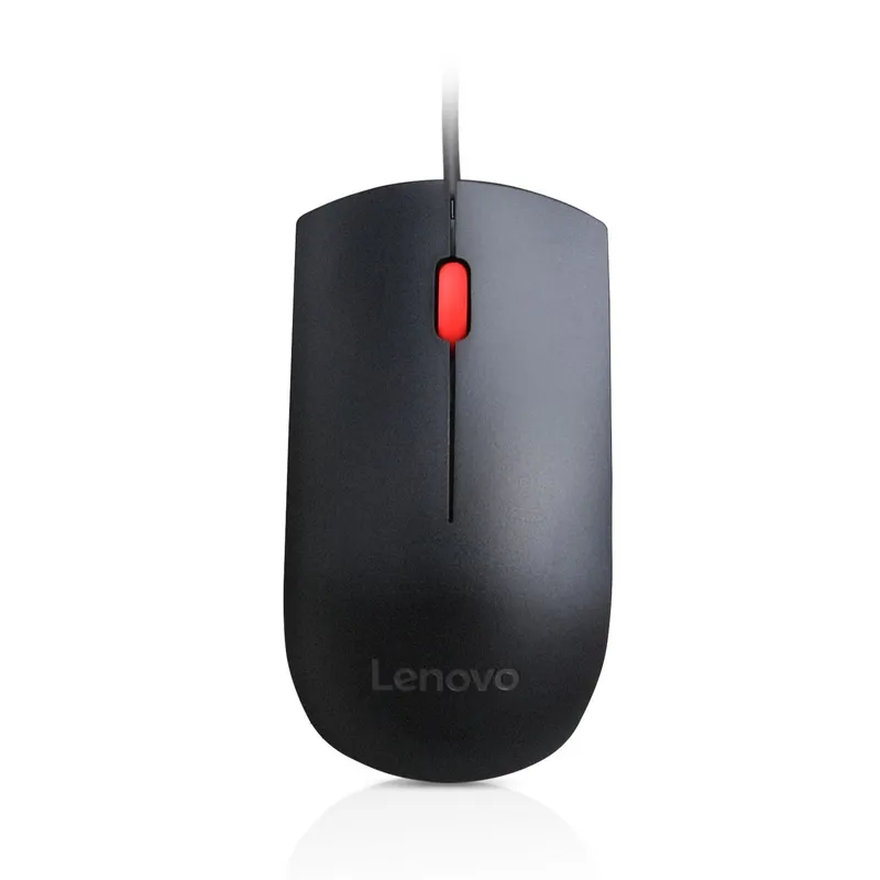 LENOVO - Lenovo Mouse Essential Wired USB Cable 18m - 4Y50R20863