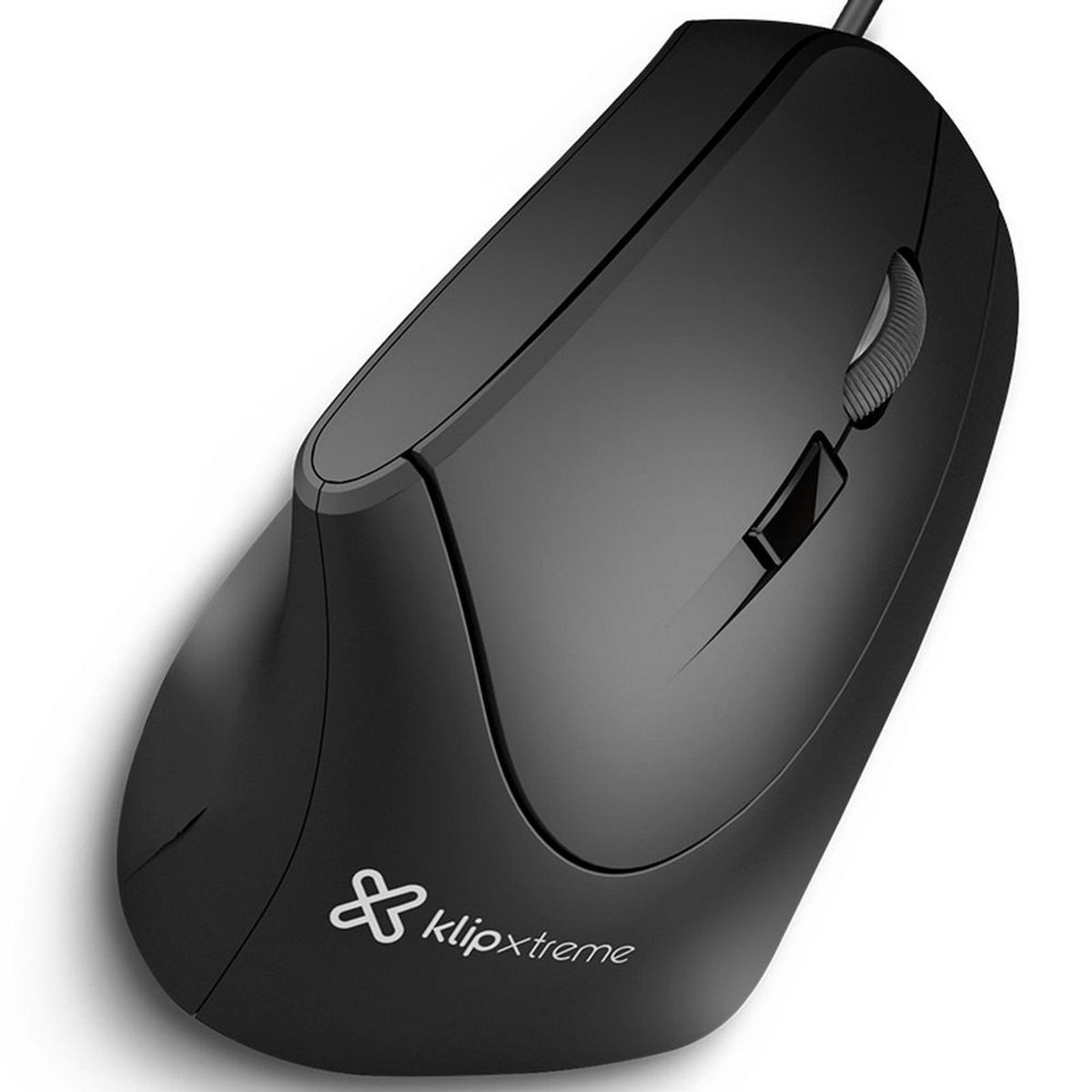 KLIPXTREME - Klip Xtreme Krown Mouse Ergonómico Vertical 6 botones 1600dpi KMO-506