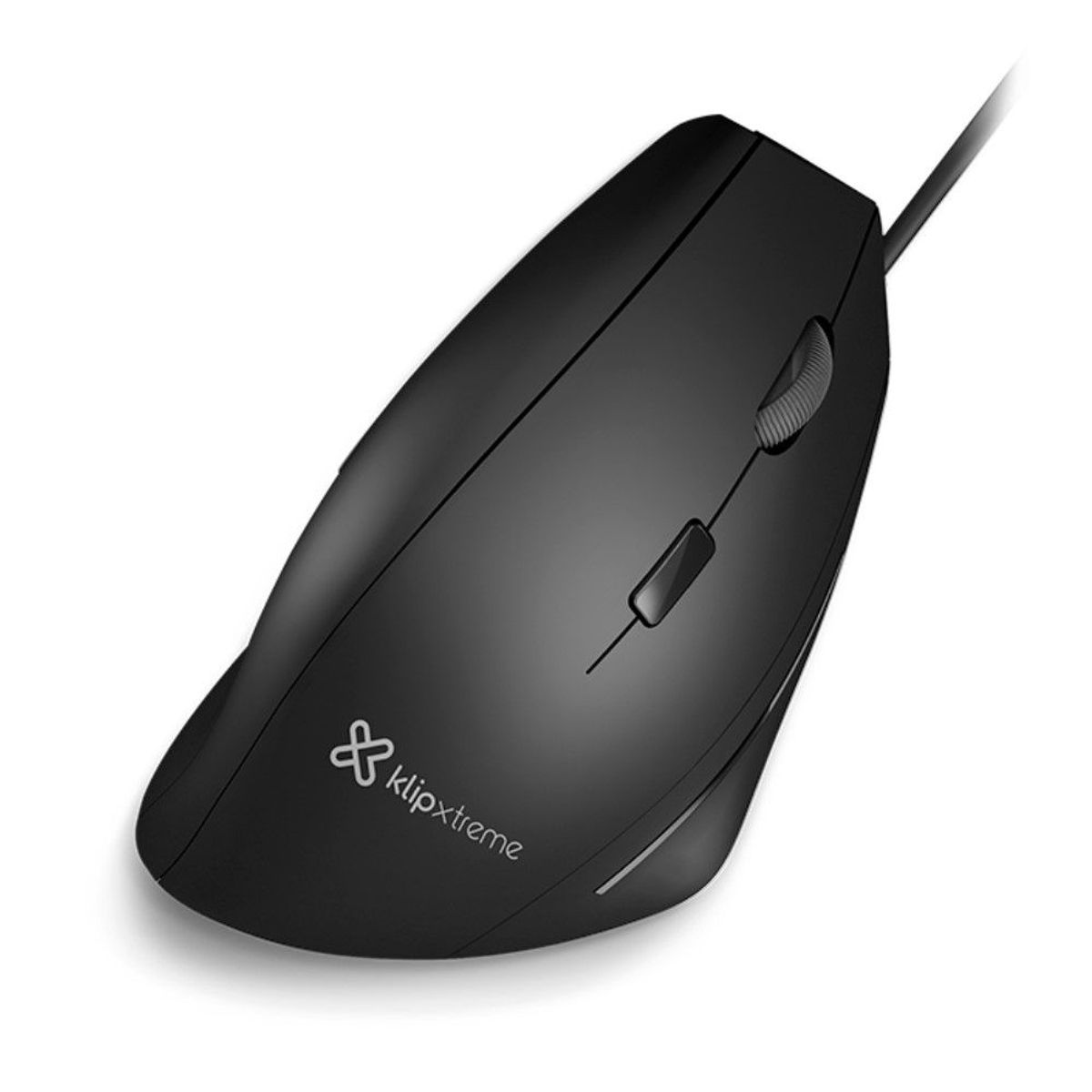 KLIPXTREME - Klip Xtreme Krest Mouse Ergonómico Vertical 6 botones 1600dpi KMO-505