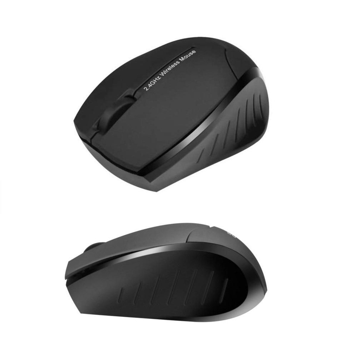 KLIP XTREME - Klip Xtreme Beetle Mouse Inalámbrico 24GHz Ambidiestro KMO-310BK