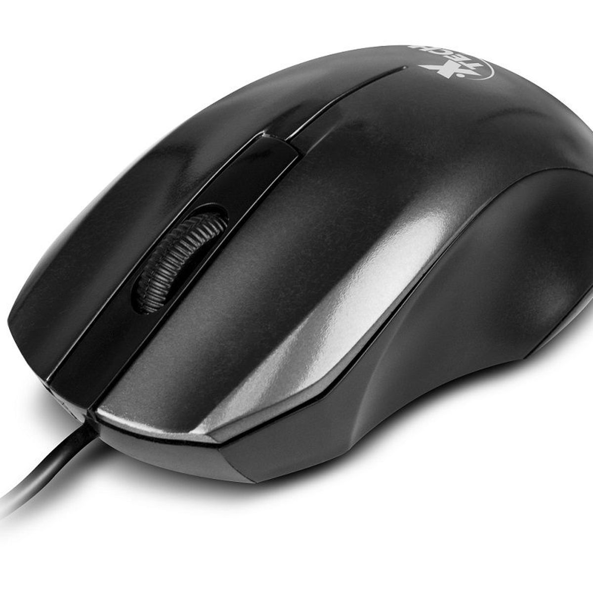 XTECH - Xtech Mouse Wired ergonómico óptico de 3 Botones USB - XTM-185