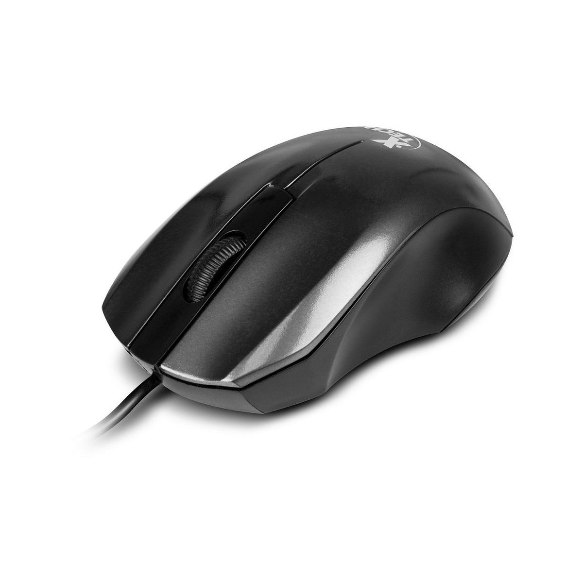 XTECH - Xtech Mouse Wired ergonómico óptico de 3 Botones USB - XTM-185