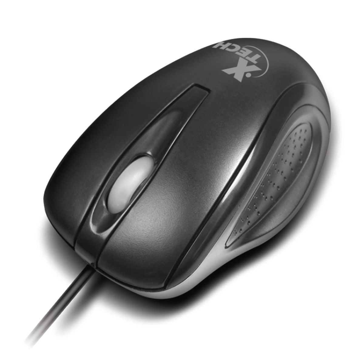 XTECH - Xtech Mouse Alámbrico con Sensor óptico 3 Botones USB Negro - XTM-175