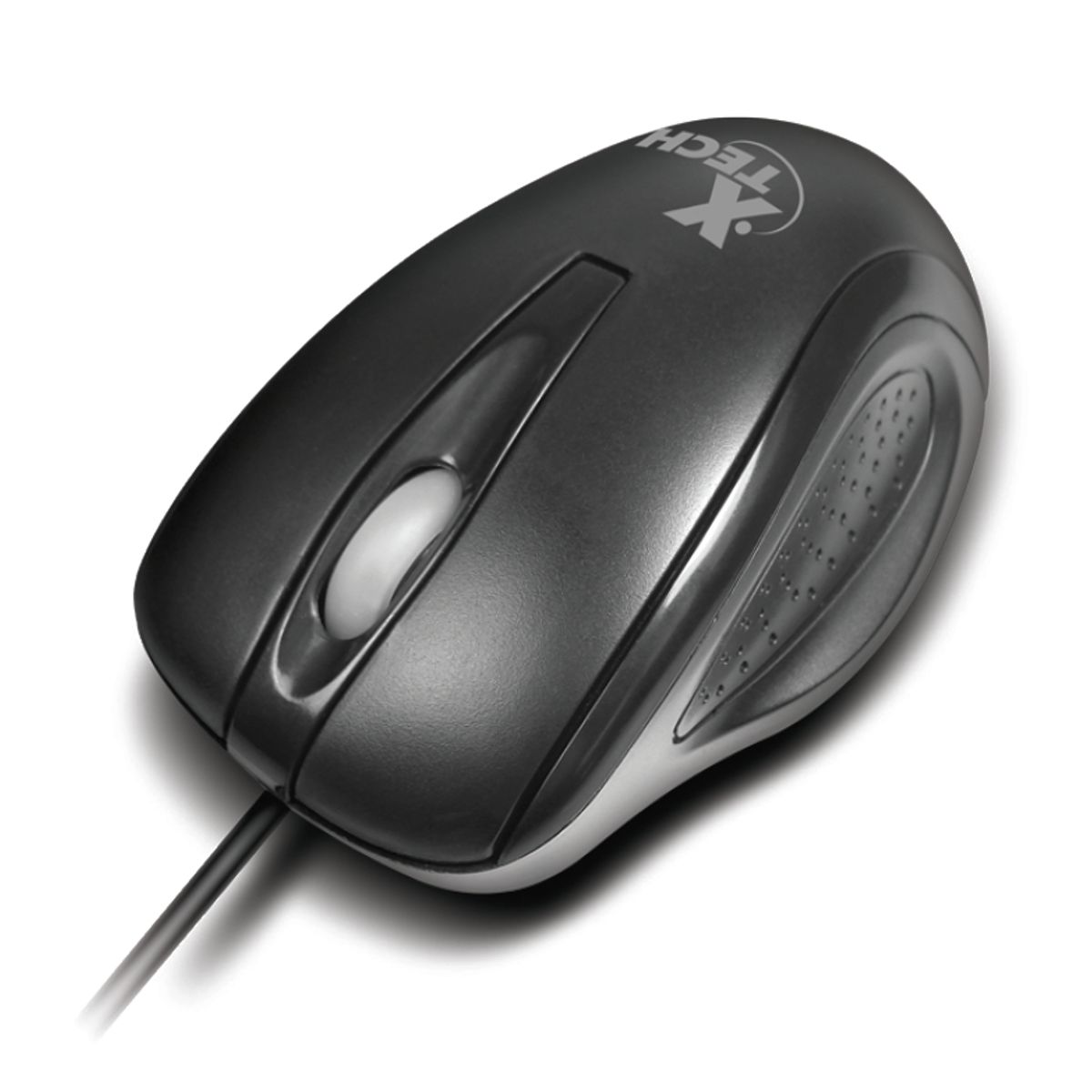 XTECH - Xtech Mouse Alámbrico con Sensor óptico 3 Botones USB Negro - XTM-175