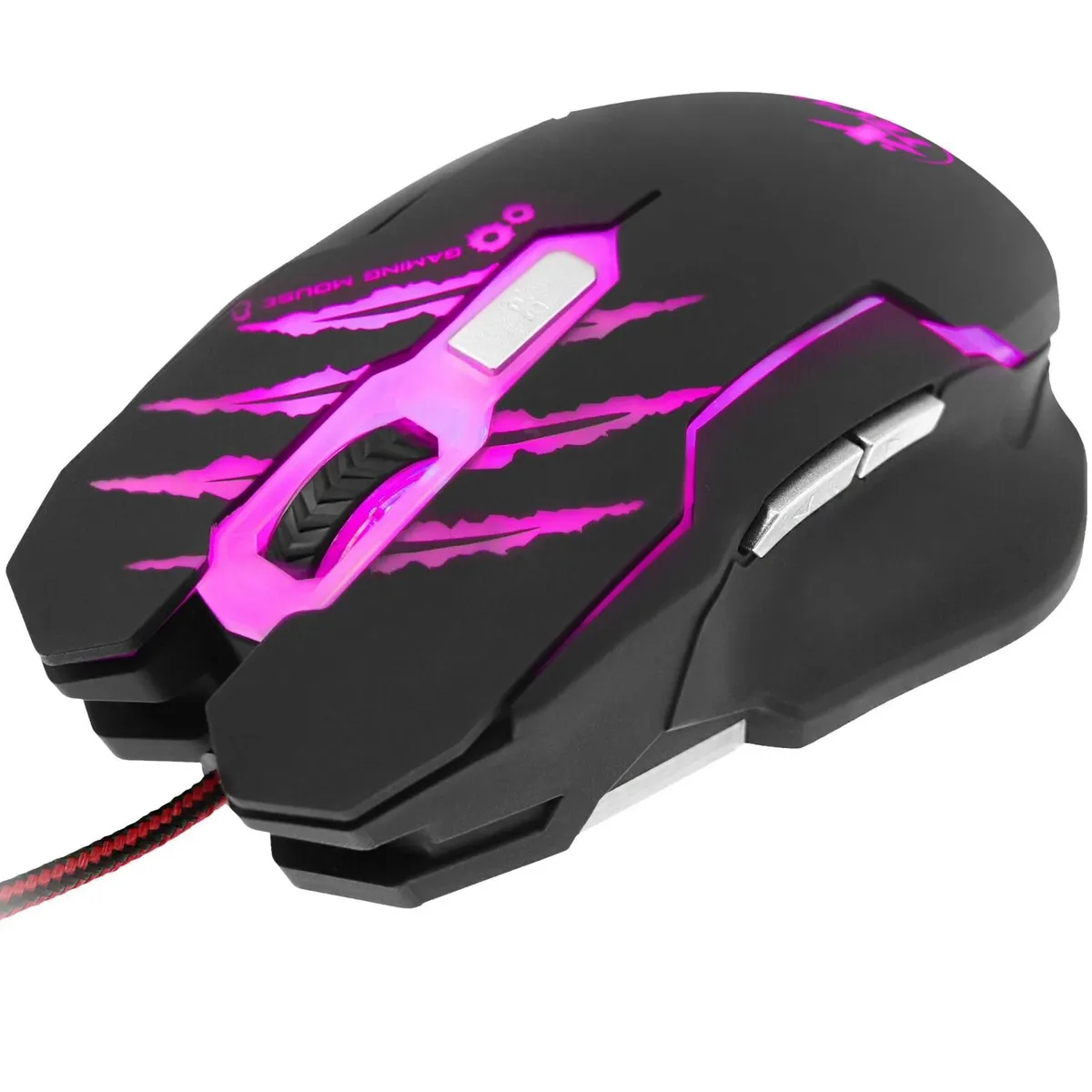 XTECH - Xtech LETHAL HAZE Mouse 3D 6 Botones Gamer USB 3200DPI - XTM-610