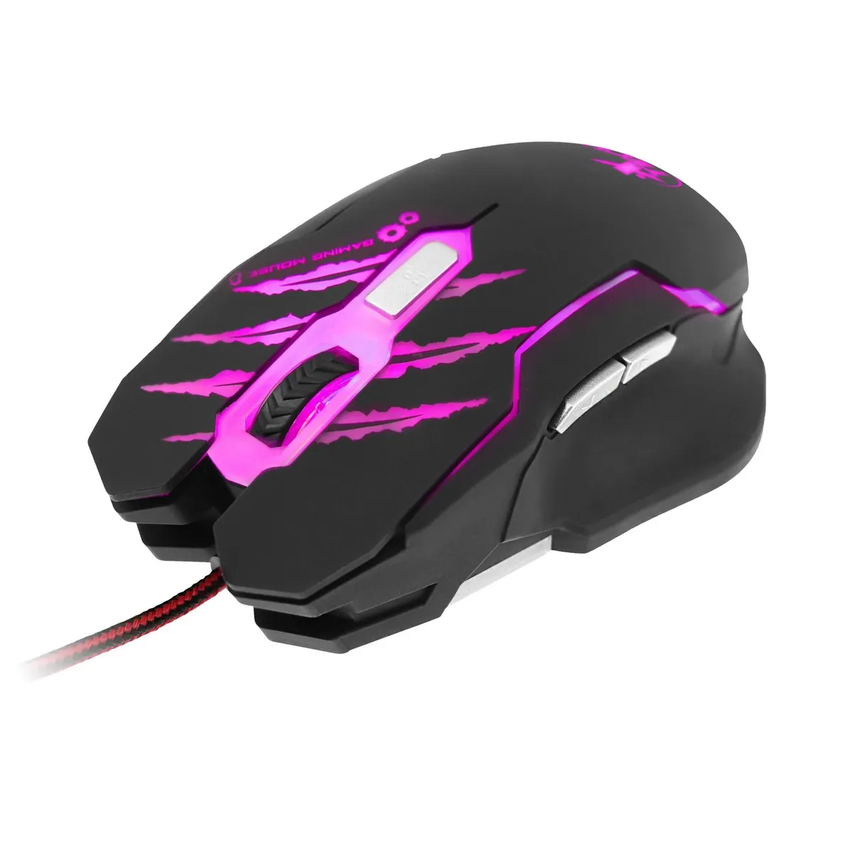XTECH - Xtech LETHAL HAZE Mouse 3D 6 Botones Gamer USB 3200DPI - XTM-610