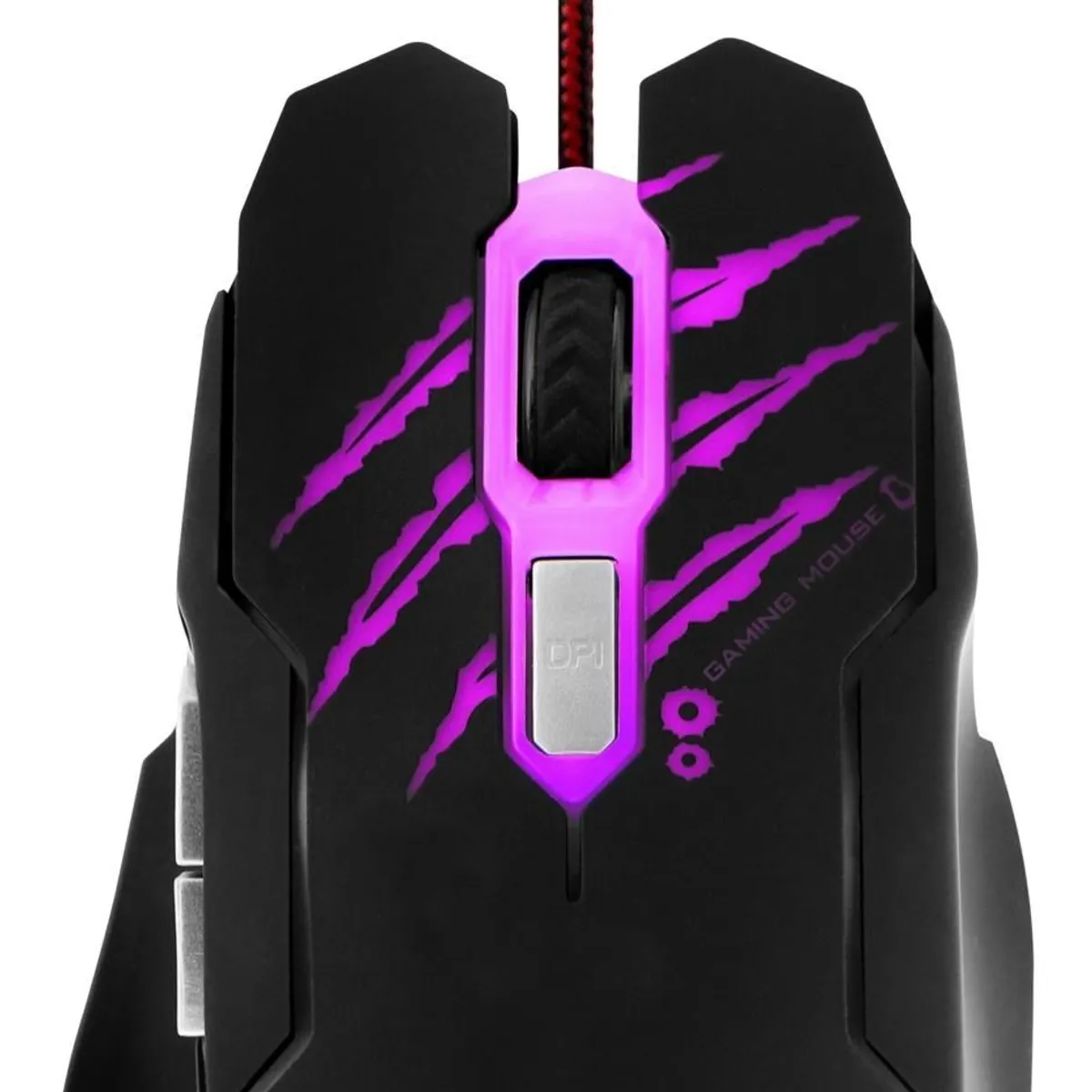 XTECH - Xtech LETHAL HAZE Mouse 3D 6 Botones Gamer USB 3200DPI - XTM-610