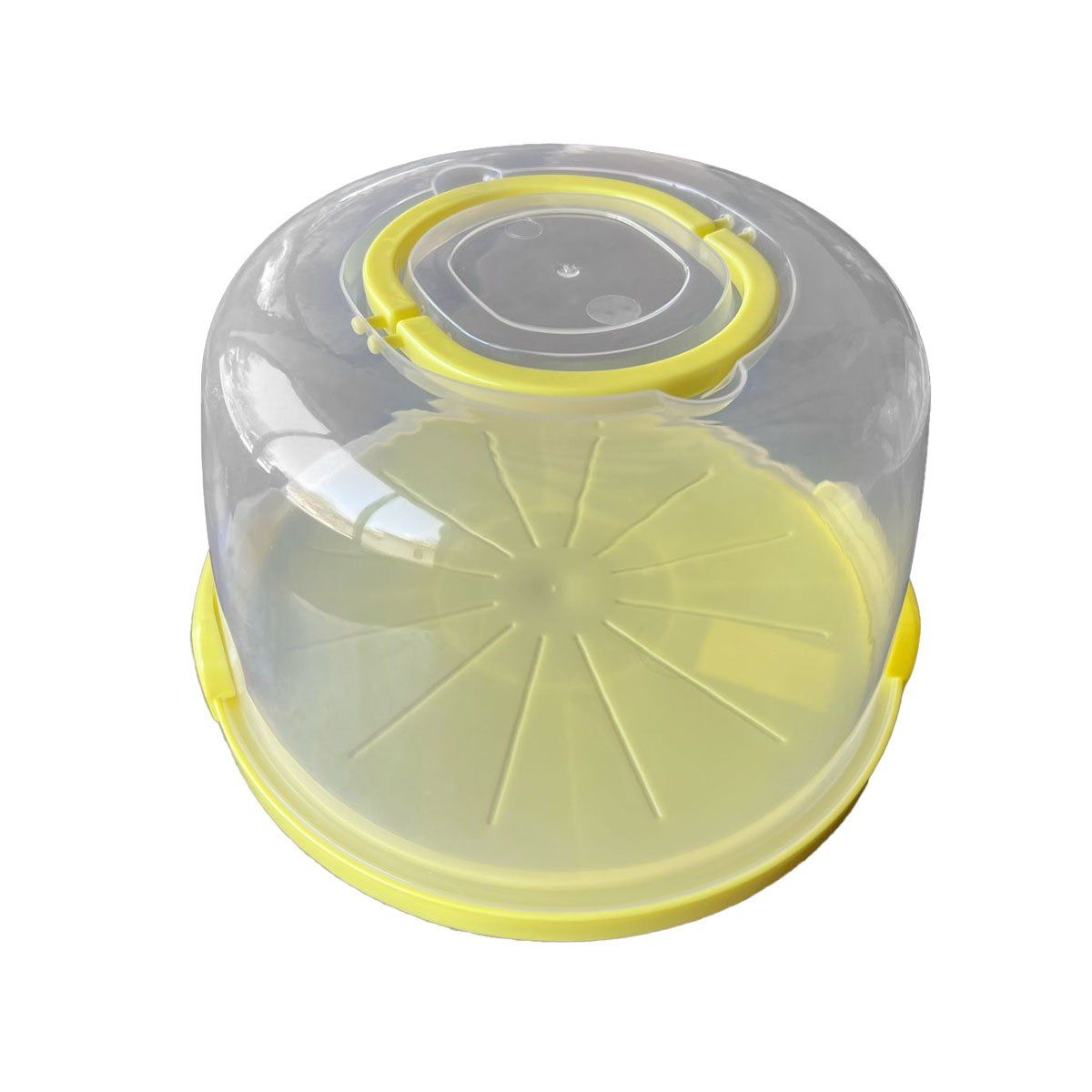 GRETAIL - Porta Torta Frutas Comida Con Sujetadores Grande Verde